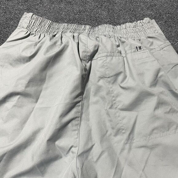 Adidas Pants Mens Large Gray Windbreaker Track Golf Zip Ankle Lightweight - Picture 8 of 14